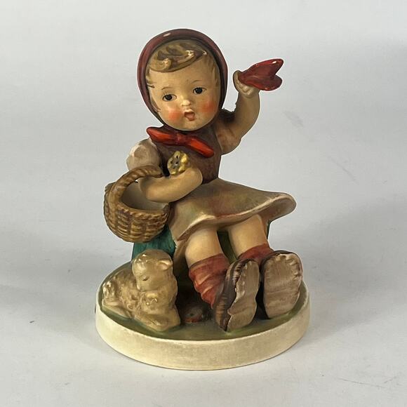 Goebel M.I. Hummel Figurine Aui Wiedersehen Farewell 4" Made in W. Germany #65/I - Picture 1 of 13